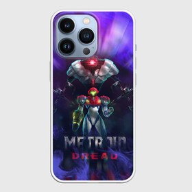 Чехол для iPhone 13 Pro с принтом Robo | Metroid Dread ,  |  | game | logo | mercurysteam | metroid dread | metroid fusion | игра | компьютерная игра | лого | логотип | метроид дреад | мэтройдо дореддо | эмблема