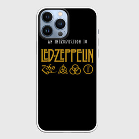 Чехол для iPhone 13 Pro Max с принтом An Introduction to Led Zeppelin ,  |  | led | led zep | led zeppelin | ledzep | lz | zoso | альбом | джимми пейдж | джон генри бонэм | джон пол джонс | зосо | лед зепелен | лед зеппелин | ледзепелен | ледзеппелин | роберт плант | рок группа