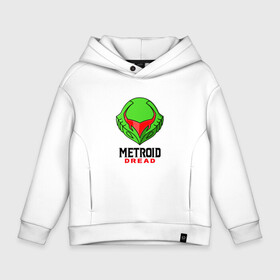 Детское худи Oversize хлопок с принтом Green Robo | Metroid Dread , френч-терри — 70% хлопок, 30% полиэстер. Мягкий теплый начес внутри —100% хлопок | боковые карманы, эластичные манжеты и нижняя кромка, капюшон на магнитной кнопке | Тематика изображения на принте: game | logo | mercurysteam | metroid dread | metroid fusion | игра | компьютерная игра | лого | логотип | метроид дреад | мэтройдо дореддо | эмблема