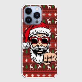 Чехол для iPhone 13 Pro с принтом Bad Santa Плохой Санта ,  |  | 2022 | год тигра | новый год | новый год 2022 | символ года | тигр | тигренок | тигрица | тигры