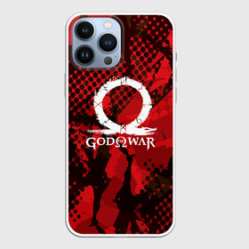 Чехол для iPhone 13 Pro Max с принтом God of War Эмблема. ,  |  | ascension | betrayal | chains of olympus | cratos | ghost of sparta | god of war | hack and slash | kratos | logo | бог войны | год ов вар | год оф вар | игра | кратос | лого | логотип | эмблема