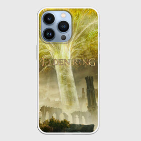Чехол для iPhone 13 Pro с принтом Elden Ring   междуземье ,  |  | Тематика изображения на принте: action | art | elden | from | game | namco | ring | rpg | software | джордж | игра | кольцо | мартин | междуземье | миядзаки | фэнтези | хидэтака | элден