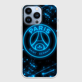 Чехол для iPhone 13 Pro с принтом PSG NEON STYLE SPORT   ПСГ НЕОН ,  |  | Тематика изображения на принте: neon | paris saint germain | psg | saint | sport | неон | париж | псг | псж | спорт | футбол