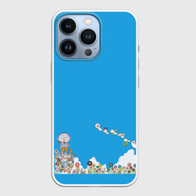 Чехол для iPhone 13 Pro с принтом Такой разный Такаси Мураками ,  |  | мураками | облака | панда | такаси мараками | такаши мураками | такеши мураками | цветы | японская живопись | японское искусство