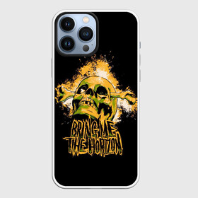 Чехол для iPhone 13 Pro Max с принтом BMTH Skull ,  |  | Тематика изображения на принте: alternative | bring me the horizon | metall | music | rock | альтернатива | бринг ми зэ харайзон | бринги | металл | музыка | рок