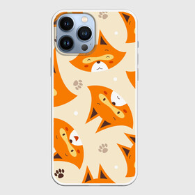 Чехол для iPhone 13 Pro Max с принтом ЛИСА ПАТТЕРН   УЗОР ,  |  | abstract | fox | fox head | foxy | абстракция | голова лисы | животные | звери | лиса | этническая лиса | этно | этно лиса