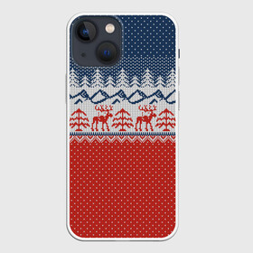 Чехол для iPhone 13 mini с принтом ВЯЗАНЫЙ УЗОР С ОЛЕНЯМИ ,  |  | background | christmas | deer | herringbone | holiday | knitted pattern | new year | pattern | snow | snowflakes | texture | tree | вязаный узор | елка | елочка | новый год | олени | паттерн | праздник | рождество | снег | снежинки | текстура | узор | фон