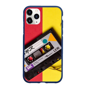 Чехол для iPhone 11 Pro Max матовый с принтом FULL OLD DCHOOL , Силикон |  | Тематика изображения на принте: fakir | желтый | кассета | красный | пленка