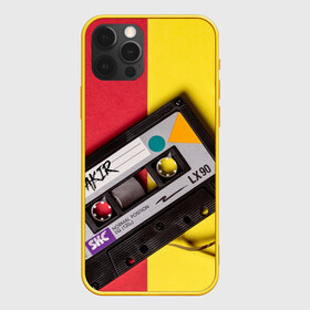 Чехол для iPhone 12 Pro с принтом FULL OLD DCHOOL , силикон | область печати: задняя сторона чехла, без боковых панелей | fakir | желтый | кассета | красный | пленка