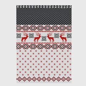 Скетчбук с принтом НОВОГОДНИЙ УЗОР , 100% бумага
 | 48 листов, плотность листов — 100 г/м2, плотность картонной обложки — 250 г/м2. Листы скреплены сверху удобной пружинной спиралью | background | christmas | christmas pattern | deer | holiday | knitted pattern | new year | pattern | snowflakes | texture | вязаный узор | новогодний узор | новый год | олени | паттерн | праздник | рождество | снежинки | текстура | узор | фон