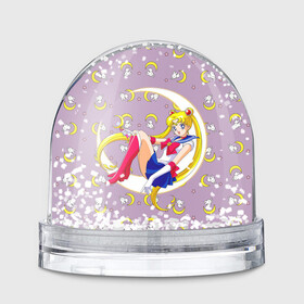 Игрушка Снежный шар с принтом Sailor Moon Usagi , Пластик | Изображение внутри шара печатается на глянцевой фотобумаге с двух сторон | sailor moon | sailor moon usagi | usagi | сэйлор мун | сэйлор мун усаги | усаги
