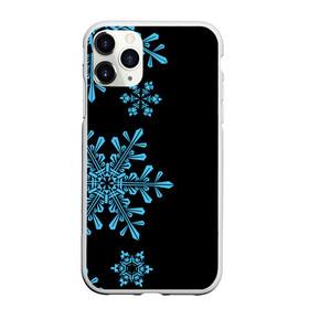 Чехол для iPhone 11 Pro Max матовый с принтом Снежная Стена , Силикон |  | зима | новый год | снег | снегопад | снежинки