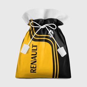 Подарочный 3D мешок с принтом Renault Рено , 100% полиэстер | Размер: 29*39 см | auto | car | france | renault | yellow | авто | автомобили | желтый | иномарки | машины | рено | тачки | техника | франция
