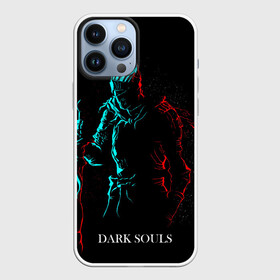 Чехол для iPhone 13 Pro Max с принтом Dark Souls NEON Силуэт ,  |  | Тематика изображения на принте: dark soul | demons souls | elden ring | elder | iii | praise of the sun | ring | soul like | дак | дарк соул | дарк соулс | душа | неон | нион | соулс | темные души