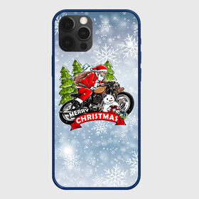 Чехол для iPhone 12 Pro Max с принтом Санта Байкер Santa on the motorbike , Силикон |  | bike | christmas | moto | santa | байк | дед мороз | елка | зима | мотоцикл | новый год | подарок | рождество | санта | снег | снеговик | снежинка