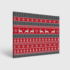 Холст прямоугольный с принтом НОВОГОДНИЙ УЗОР С ОЛЕНЯМИ , 100% ПВХ |  | background | christmas | christmas pattern | deer | holiday | knitted pattern | new year | pattern | snowflakes | texture | tree | вязаный узор | елка | елочка | новогодний узор | новый год | олени | паттерн | праздник | рождество | снежинки | текстура | 