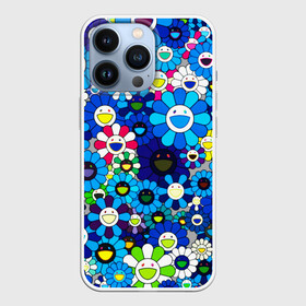 Чехол для iPhone 13 Pro с принтом ТАКАСИ МУРАКАМИ ,  |  | takashi murakami | абстракция | арт | иллюстрация | смайлы | такаси мураками | такаши мураками | цветы | яркие краски