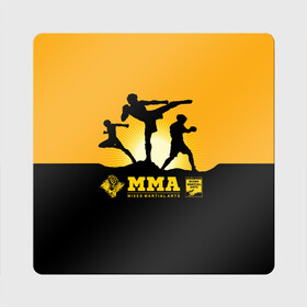 Магнит виниловый Квадрат с принтом ММА (Mixed Martial Arts) , полимерный материал с магнитным слоем | размер 9*9 см, закругленные углы | bellator | boxing | fight club | mixed martial arts | ufc | айкидо | беллатор | боевые искусства | боец | бои | бои без правил | бойцовский клуб | бокс | борьба | воин | джиуджитсу | дзюдо | единоборства | карате | кикбоксинг