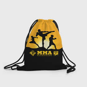 Рюкзак-мешок 3D с принтом ММА (Mixed Martial Arts) , 100% полиэстер | плотность ткани — 200 г/м2, размер — 35 х 45 см; лямки — толстые шнурки, застежка на шнуровке, без карманов и подкладки | bellator | boxing | fight club | mixed martial arts | ufc | айкидо | беллатор | боевые искусства | боец | бои | бои без правил | бойцовский клуб | бокс | борьба | воин | джиуджитсу | дзюдо | единоборства | карате | кикбоксинг