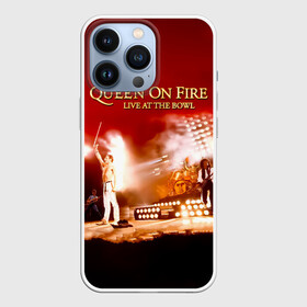 Чехол для iPhone 13 Pro с принтом Queen on Fire   Live at the Bowl ,  |  | freddie mercury | paul rodgers | queen | quen | альбом | брайан мэй | глэм | джон дикон | квин | королева | куин | меркури | меркьюри | музыкант | мэркури | певец | песня | поп | роджер тейлор | рок группа | фаррух булсара