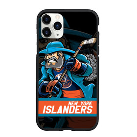 Чехол для iPhone 11 Pro матовый с принтом Нью Йорк Айлендерс , Силикон |  | hockey | islanders | new york | new york islanders | nhl | usa | айлендерс | нхл | нью йорк | нью йорк айлендерс | спорт | сша | хоккей | шайба
