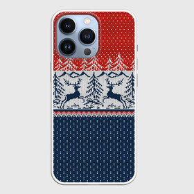 Чехол для iPhone 13 Pro с принтом НОВОГОДНИЙ УЗОР ,  |  | background | christmas | deer | holiday | knitted pattern | new year | new years pattern | pattern | texture | tree | вязаный узор | елка | елочка | новогодний узор | новый год | олени | паттерн | праздник | рождество | текстура | узор | фон