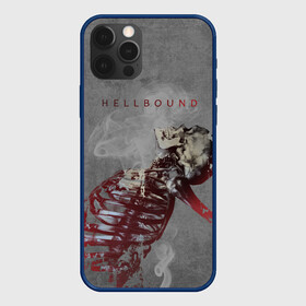 Чехол для iPhone 12 Pro Max с принтом Hellbound Новая истина , Силикон |  | дым | надпись | скелет | текстура