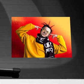 Наклейка на автомобиль с принтом Задорный Гонфлад , ПВХ |  | Тематика изображения на принте: gone fludd | hip hop | rap | rep | гон фладд | гонфлад | исполнители | исполнитель | музыка | реп