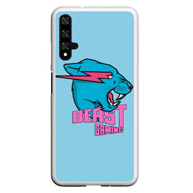 Чехол для Honor 20 с принтом Mr Beast Gaming Full Print , Силикон | Область печати: задняя сторона чехла, без боковых панелей | Тематика изображения на принте: gamer | games | gaming | mr beast | mrbeast | youtube | арты | игры | мистер бист | ютуберы