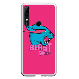 Чехол для Honor P Smart Z с принтом Mr Beast Gaming Full Print (Pink edition) , Силикон | Область печати: задняя сторона чехла, без боковых панелей | gamer | games | gaming | mr beast | mrbeast | youtube | блогеры | игры | мистер бист | ютуберы