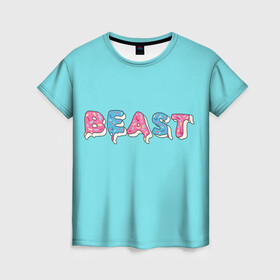 Женская футболка 3D с принтом Mr Beast Donut , 100% полиэфир ( синтетическое хлопкоподобное полотно) | прямой крой, круглый вырез горловины, длина до линии бедер | mr beast | mrbeast | youtube | арты | блогеры | мистер бист | прикольные надписи | ютуберы