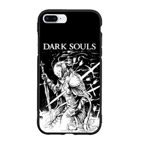 Чехол для iPhone 7Plus/8 Plus матовый с принтом Dark Souls The Ashen One , Силикон | Область печати: задняя сторона чехла, без боковых панелей | Тематика изображения на принте: dark souls | games | praise the sun | the ashen one | игры | компьютерные игры | негорящий | неопалимый | рыцарь | тёмные души