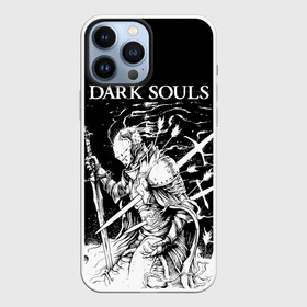 Чехол для iPhone 13 Pro Max с принтом Dark Souls, The Ashen One ,  |  | Тематика изображения на принте: dark souls | games | praise the sun | the ashen one | игры | компьютерные игры | негорящий | неопалимый | рыцарь | тёмные души