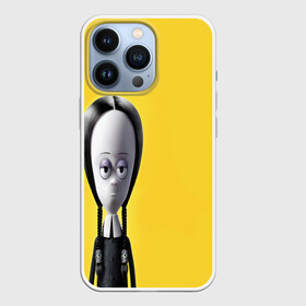 Чехол для iPhone 13 Pro с принтом Семейка Аддамс   Горящий Тур Уэндзи ,  |  | Тематика изображения на принте: аддамс | венди | горящий | девочка | желтый | мультик | мультфильм | персонаж | семейка | тур | уэнзди