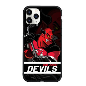 Чехол для iPhone 11 Pro матовый с принтом Нью Джерси Девилз New Jersey Devils , Силикон |  | devils | hockey | new jersey | new jersey devils | nhl | usa | девилз | нхл | ньюджерси | ньюджерси девилз | спорт | сша | хоккей | шайба