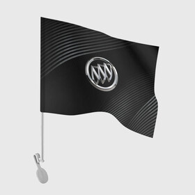 Флаг для автомобиля с принтом Buick | Black wave background , 100% полиэстер | Размер: 30*21 см | auto | avista | buick | cascada | enclave | encore | logo | regal | verano | wildcat | авто | автомобиль | ам | бьюик | бюик | лого | логотип | машина | машины | эмблема