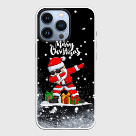 Чехол для iPhone 13 Pro с принтом Santa Dabbing с подарками. ,  |  | 2022 | dabbing | happy new year | merry christmas | santa dabbing | год тигра | зима близко | нг | новогодний | новый год | новый год 2022 | рождество | символ 2022 года | снег | снежинки