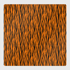 Магнитный плакат 3Х3 с принтом Тигровые Полосы , Полимерный материал с магнитным слоем | 9 деталей размером 9*9 см | animal | beast | cat | predator | tiger | амурский тигр | белый тигр | год тигра | животное | зверь | кот | полосатая кошка | саблезубый тигр | тигр | хищник | царь джунглей | шерхан