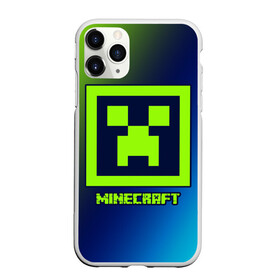 Чехол для iPhone 11 Pro матовый с принтом МАЙНКРАФТ - КРИПЕР , Силикон |  | craft | creeper | dungeons | game | games | logo | mine | minecraft | miner | zombie | данжен | зомби | игра | игры | крафт | крипер | лого | логотип | майкрафт | майн | майнкрафт | символ