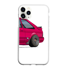 Чехол для iPhone 11 Pro матовый с принтом Ford Escort art , Силикон |  | art | ford | fordescort | rs | stance