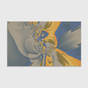 Бумага для упаковки 3D с принтом Орхидеи Небо и песок Абстракция 403-1 , пластик и полированная сталь | круглая форма, металлическое крепление в виде кольца | Тематика изображения на принте: abstraction | blue | flowers | fractal | ornament | pattern | yellow | абстракция | желтый | орнамент | узор | фрактал | цветы