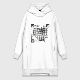 Платье-худи хлопок с принтом QR Love ,  |  | coronavirus | covid | covid19 | l | qr code | qr код | sputnik | вакцина | вакцинация | вирус | здоровье | изоляция | иммунитет | карантин | ковид | код | корона | коронавирус | маркировка | маска | пандемия | паспорт