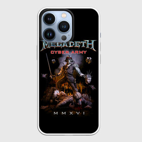Чехол для iPhone 13 Pro с принтом Cyber Army ,  |  | alternative | megadeth | metall | music | rock | альтернатива | мегадез | металл | музыка | рок