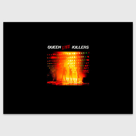 Поздравительная открытка с принтом Live Killers - Queen , 100% бумага | плотность бумаги 280 г/м2, матовая, на обратной стороне линовка и место для марки
 | freddie mercury | paul rodgers | queen | quen | альбом | брайан мэй | глэм | джон дикон | квин | королева | куин | меркури | меркьюри | музыкант | мэркури | певец | песня | поп | роджер тейлор | рок группа | фаррух булсара