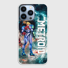 Чехол для iPhone 13 Pro с принтом Samus Aran | Space | Metroid Dread ,  |  | Тематика изображения на принте: game | logo | mercurysteam | metroid | metroid dread | metroid fusion | samus aran | игра | компьютерная игра | лого | логотип | метроид | метроид дреад | мэтроид | мэтройдо дореддо | самус аран | эмблема