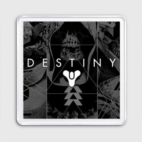 Магнит 55*55 с принтом DESTINY 2 ЛИЦА СТРАЖЕЙ ЧЁРНО БЕЛОЕ , Пластик | Размер: 65*65 мм; Размер печати: 55*55 мм | bungie | cayde 6 | cyd6 | destiny | destiny 2 | forsaken | gambit | ghost | hunter | light | mara sov | titan | warlock | банги | варлок | габмит | дестини | дестини 2 | зур | кейд | кейд 6 | коро | мара сов | отвергнутые 