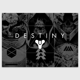 Поздравительная открытка с принтом DESTINY 2 ЛИЦА СТРАЖЕЙ ЧЁРНО БЕЛОЕ , 100% бумага | плотность бумаги 280 г/м2, матовая, на обратной стороне линовка и место для марки
 | Тематика изображения на принте: bungie | cayde 6 | cyd6 | destiny | destiny 2 | forsaken | gambit | ghost | hunter | light | mara sov | titan | warlock | банги | варлок | габмит | дестини | дестини 2 | зур | кейд | кейд 6 | коро | мара сов | отвергнутые 