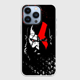 Чехол для iPhone 13 Pro с принтом GOD OF WAR КРАТОС И РУНЫ ,  |  | ascension | betrayal | chains of olympus | cratos | ghost of sparta | god of war | hack and slash | kratos | logo | ragnarok | rune | бог войны | год ов вар | год оф вар | игра | иероглифы | кратос | лого | логотип | рагнарёк | руны | символы | эмблема