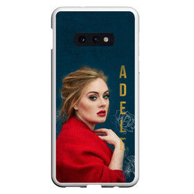 Чехол для Samsung S10E с принтом Portrait Adele , Силикон | Область печати: задняя сторона чехла, без боковых панелей | Тематика изображения на принте: имя | лицо | надпись | певица | портрет