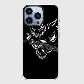 Чехол для iPhone 13 Pro с принтом Drain Face ,  |  | Тематика изображения на принте: 10007 | anime | dead ghoul | dead inside | depression | dota | drain | drain face | phonk | phonk face | zxc | zxcursed | альт | аниме | гуль | дед инсайд | дэд инсайд | курсед